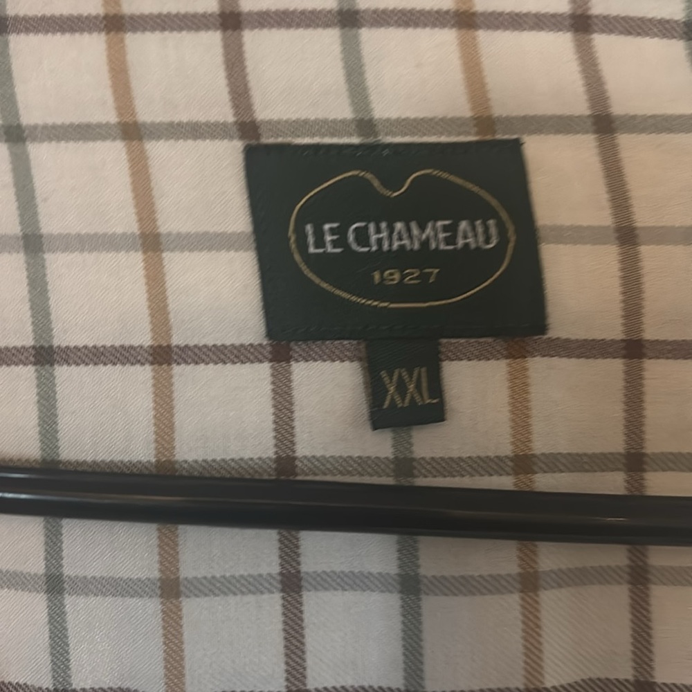 Checkered Button-Up Shirt - Picture 2 of 3